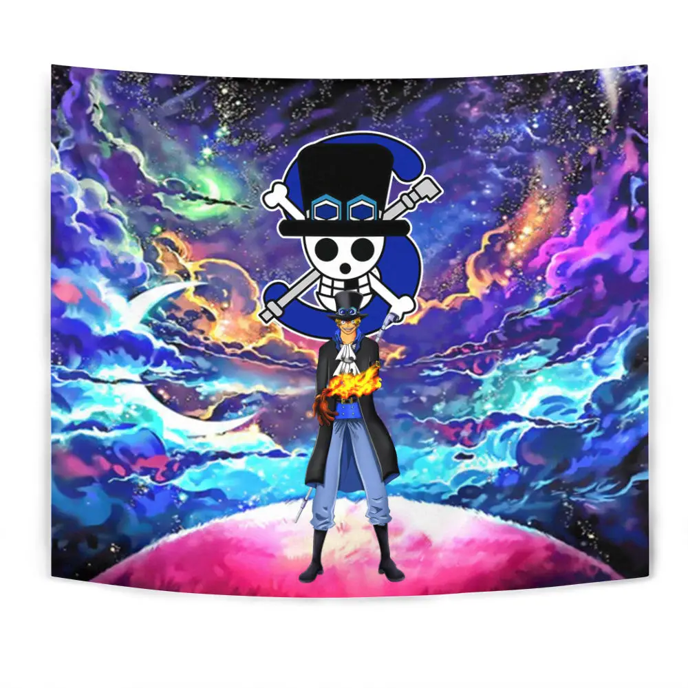 Sabo Tapestry Custom Galaxy Anime Wall Decor