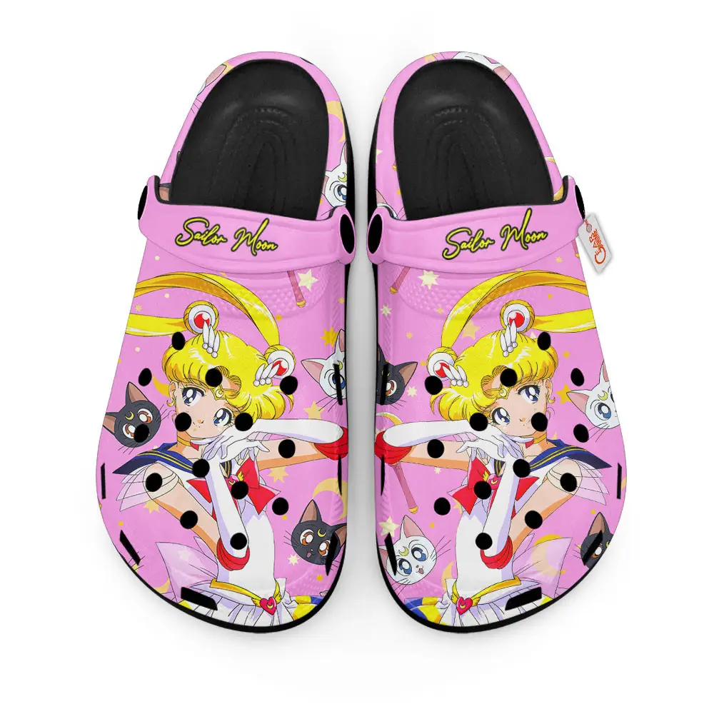 Sailor Moon Personalized Anime Clogs