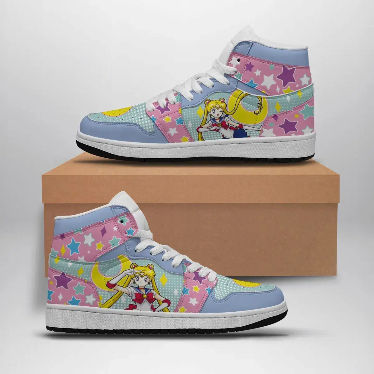 Sailor Moon Usagi Sailor Moon Air Jordan 1 Shoes