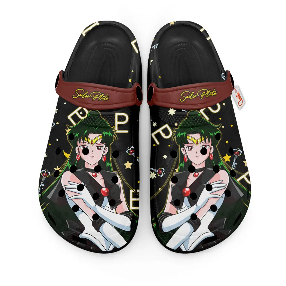 Sailor Pluto Personalized Anime Clogs
