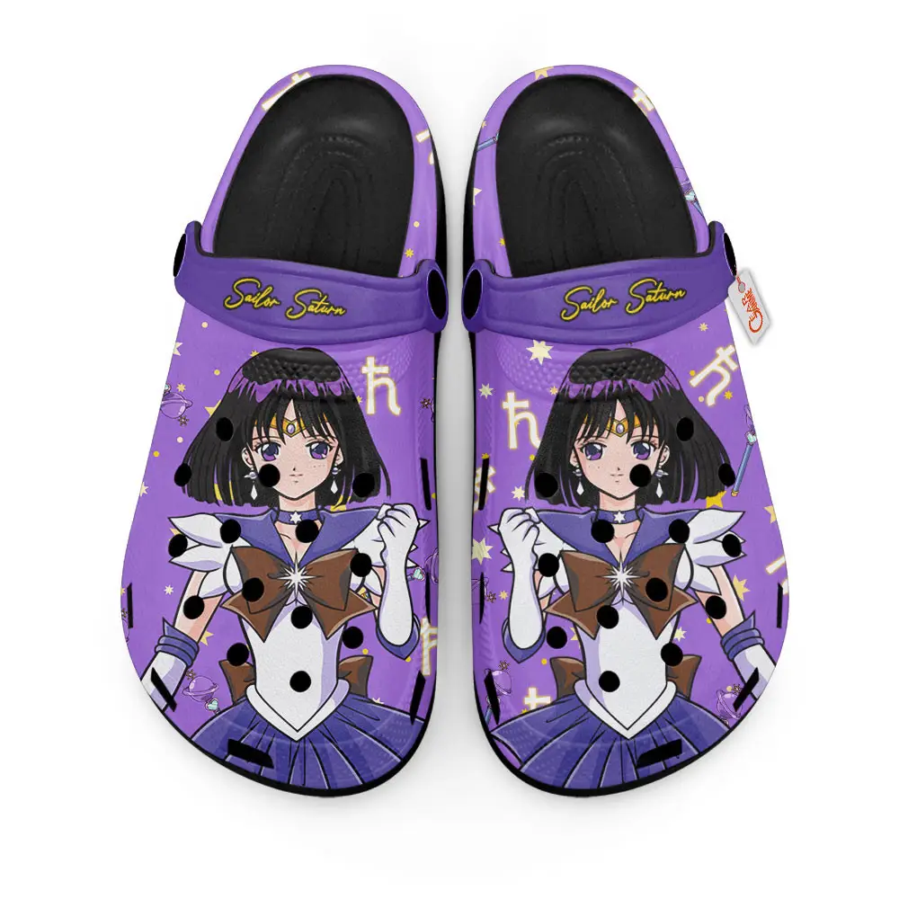 Sailor Saturn Personalized Anime Clogs