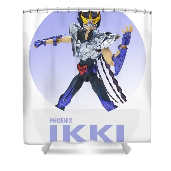 Saint Seiya Phoenix Ikki Shower Curtain | Anime Shower Curtains