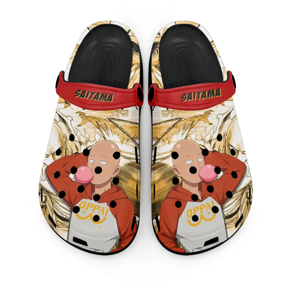 Saitama Premium EVA Clogs Custom Name
