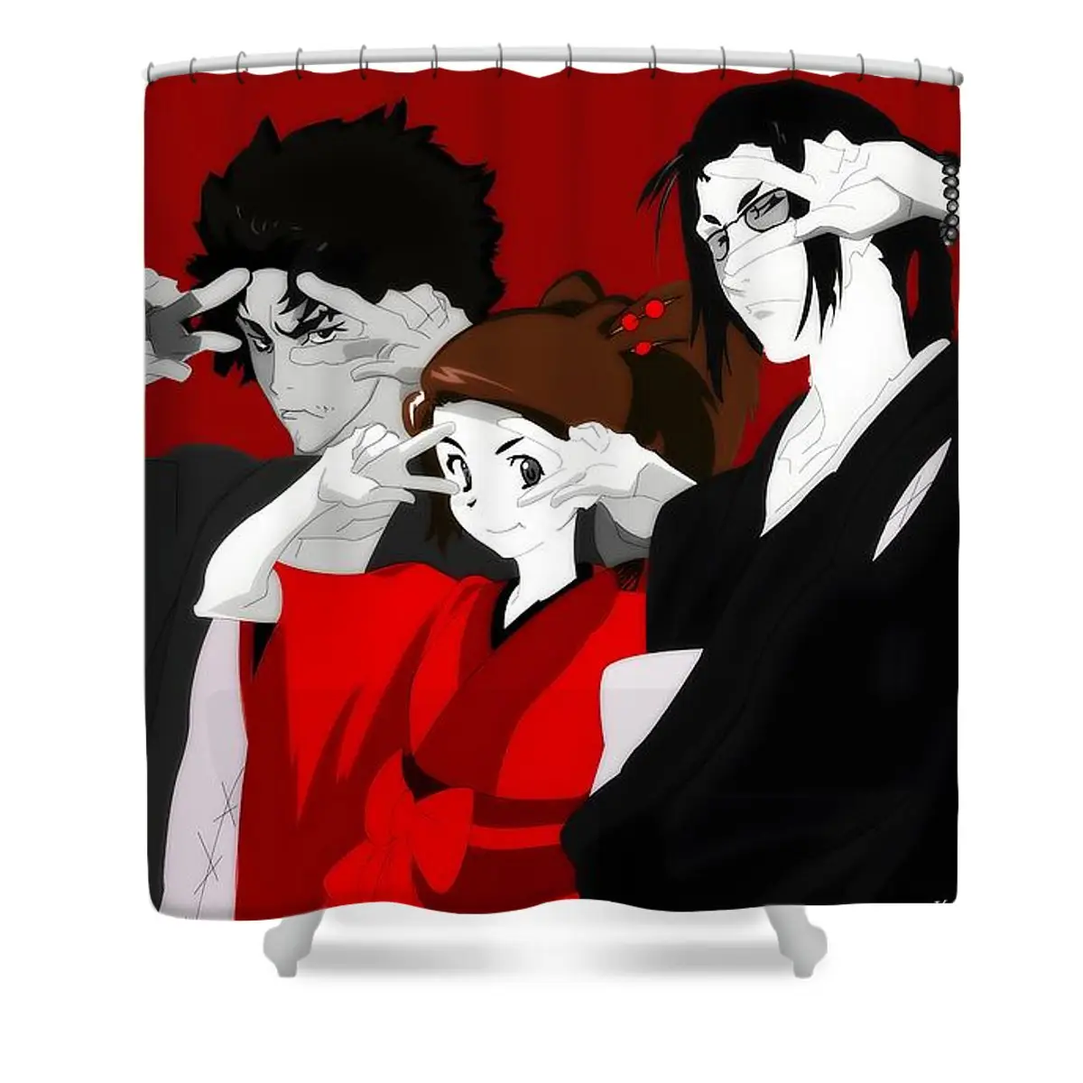Samurai Champloo Shower Curtain | Anime Shower Curtains