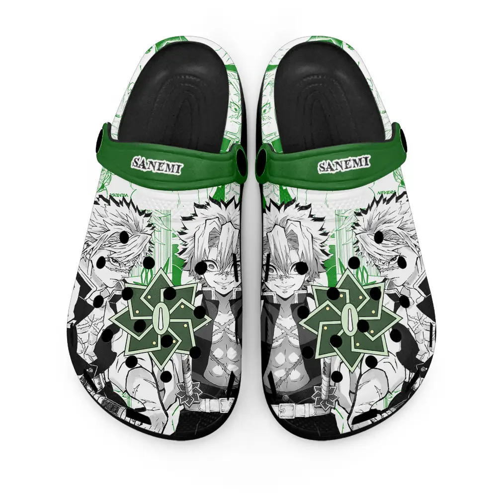 Sanemi Personalized Anime Clogs