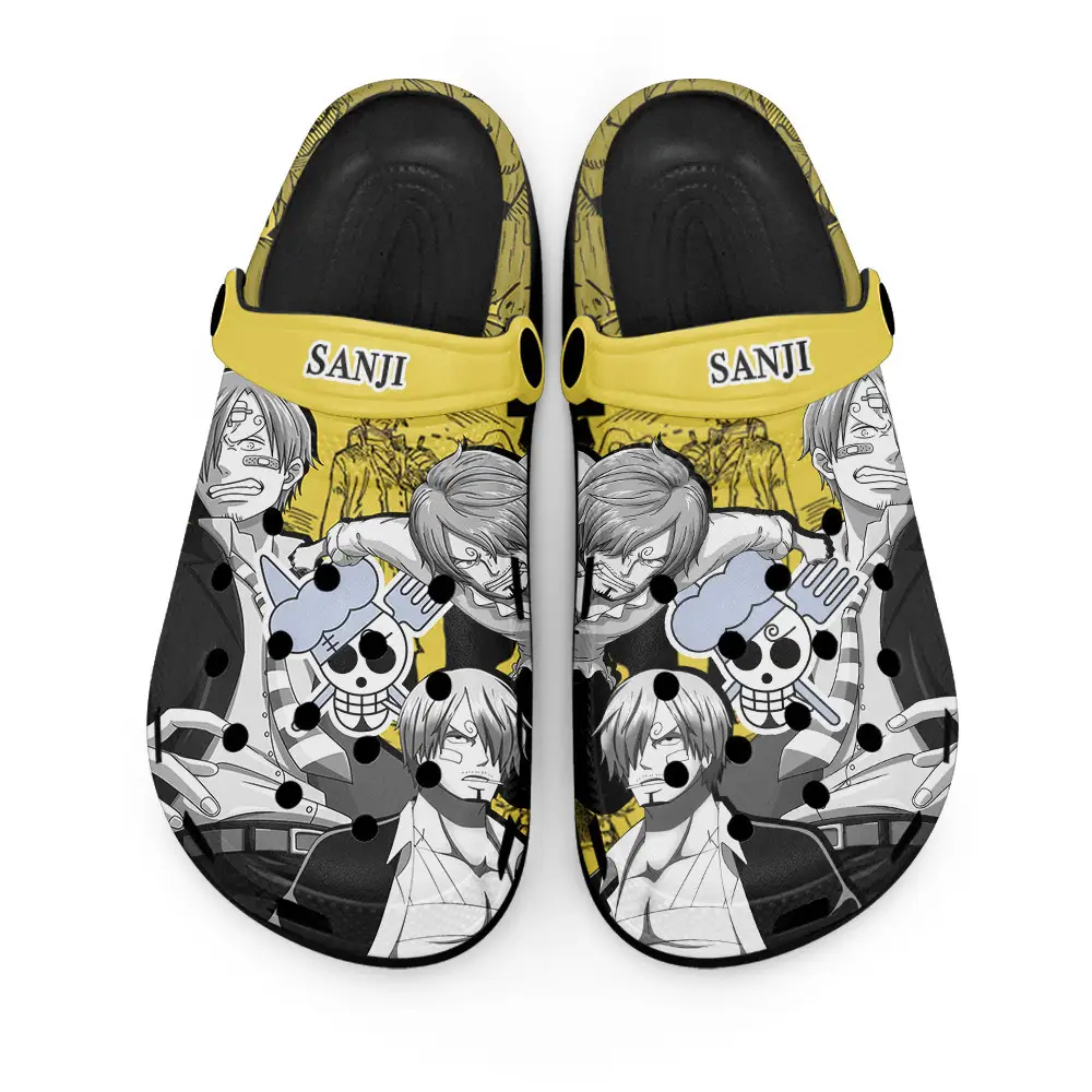 Sanji Personalized Anime Clogs
