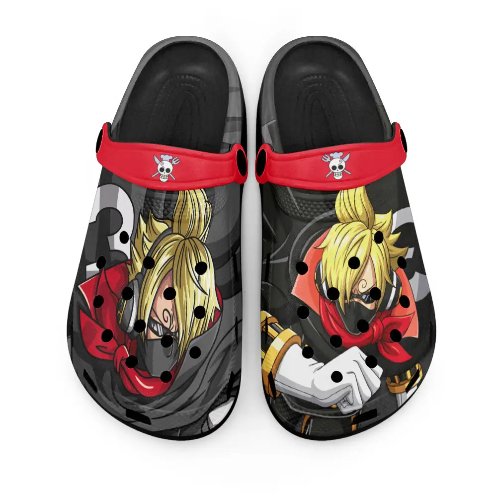 Sanji Raid Suit Edition Custom Anime Clogs