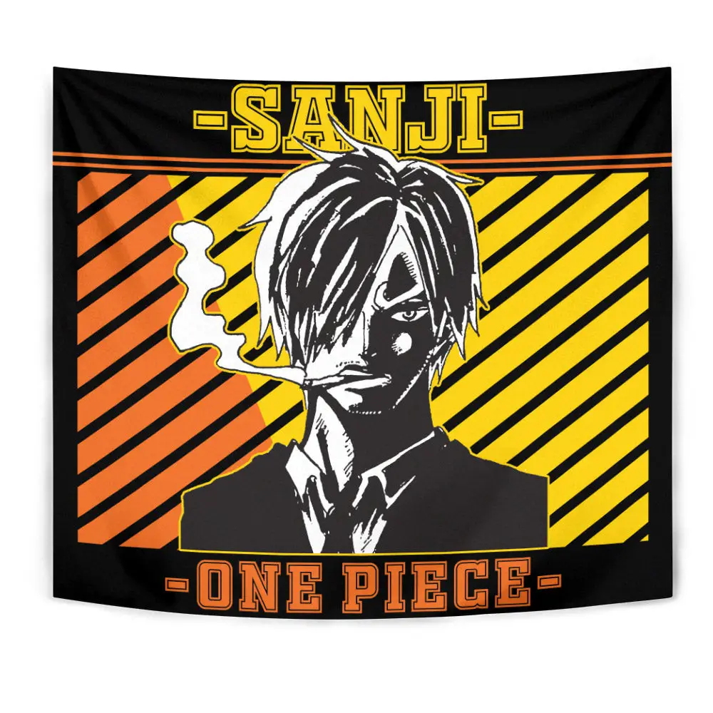 Sanji Tapestry Custom Anime Room Wall Decor
