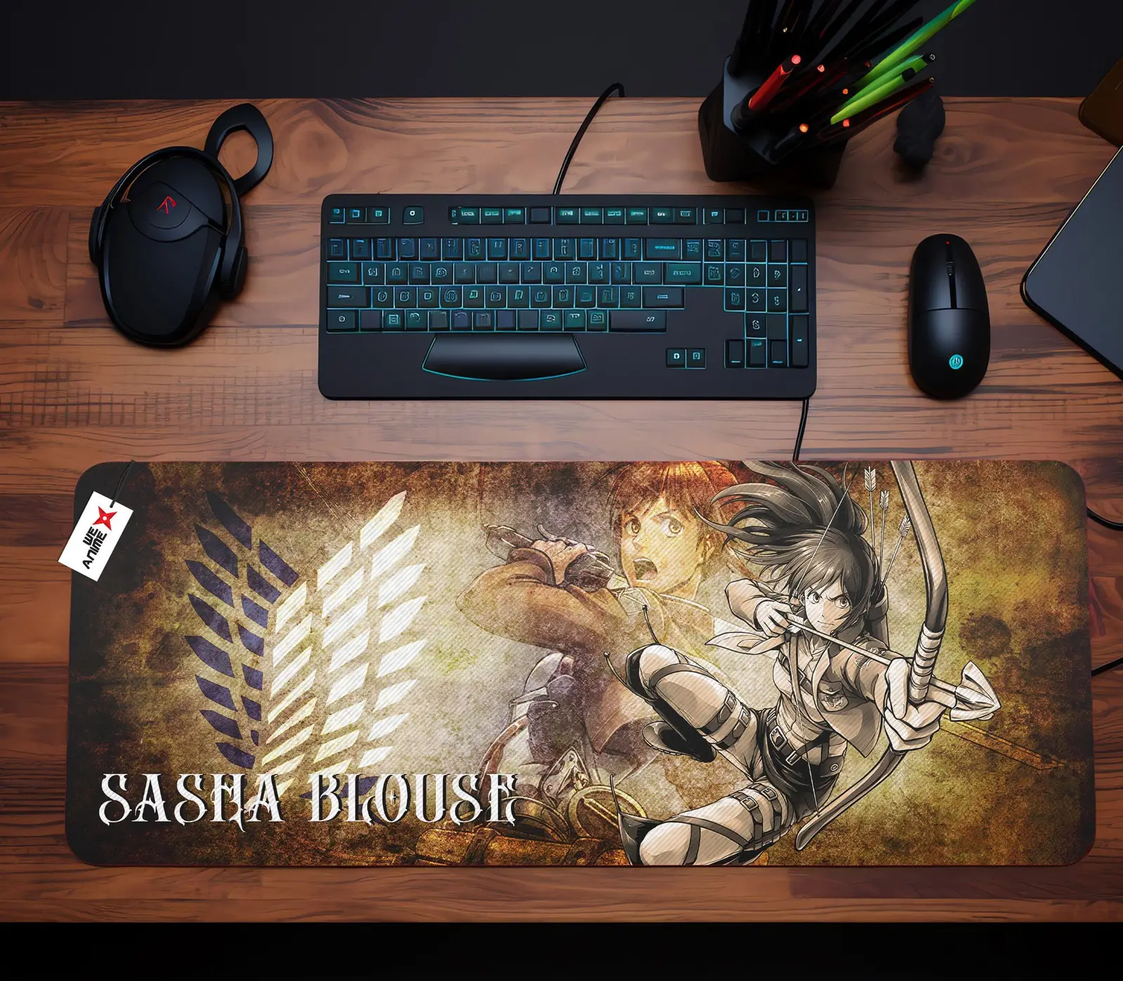 Sasha Blouse Mouse Mats Personalized Name Custom