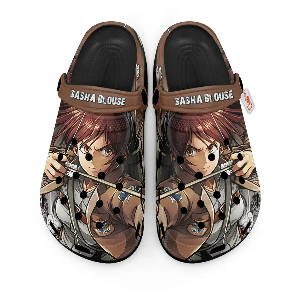 Sasha Blouse Personalized Anime Clogs