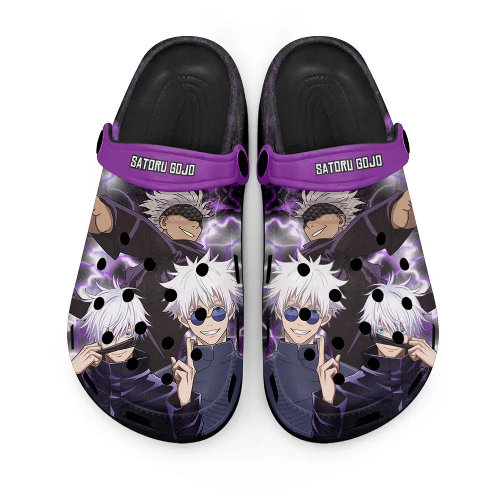 Satoru Gojo Custom Name Foam Clogs