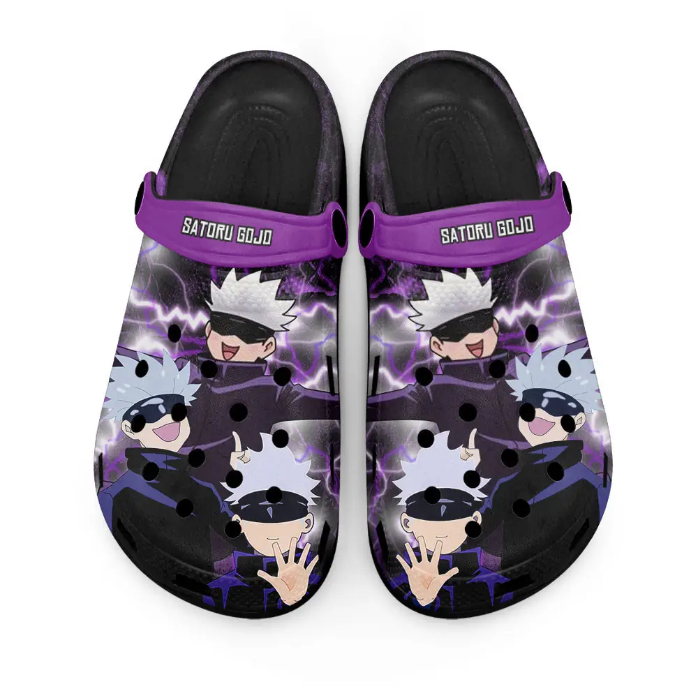 Satoru Gojo Premium EVA Clogs Funny Personalized Name