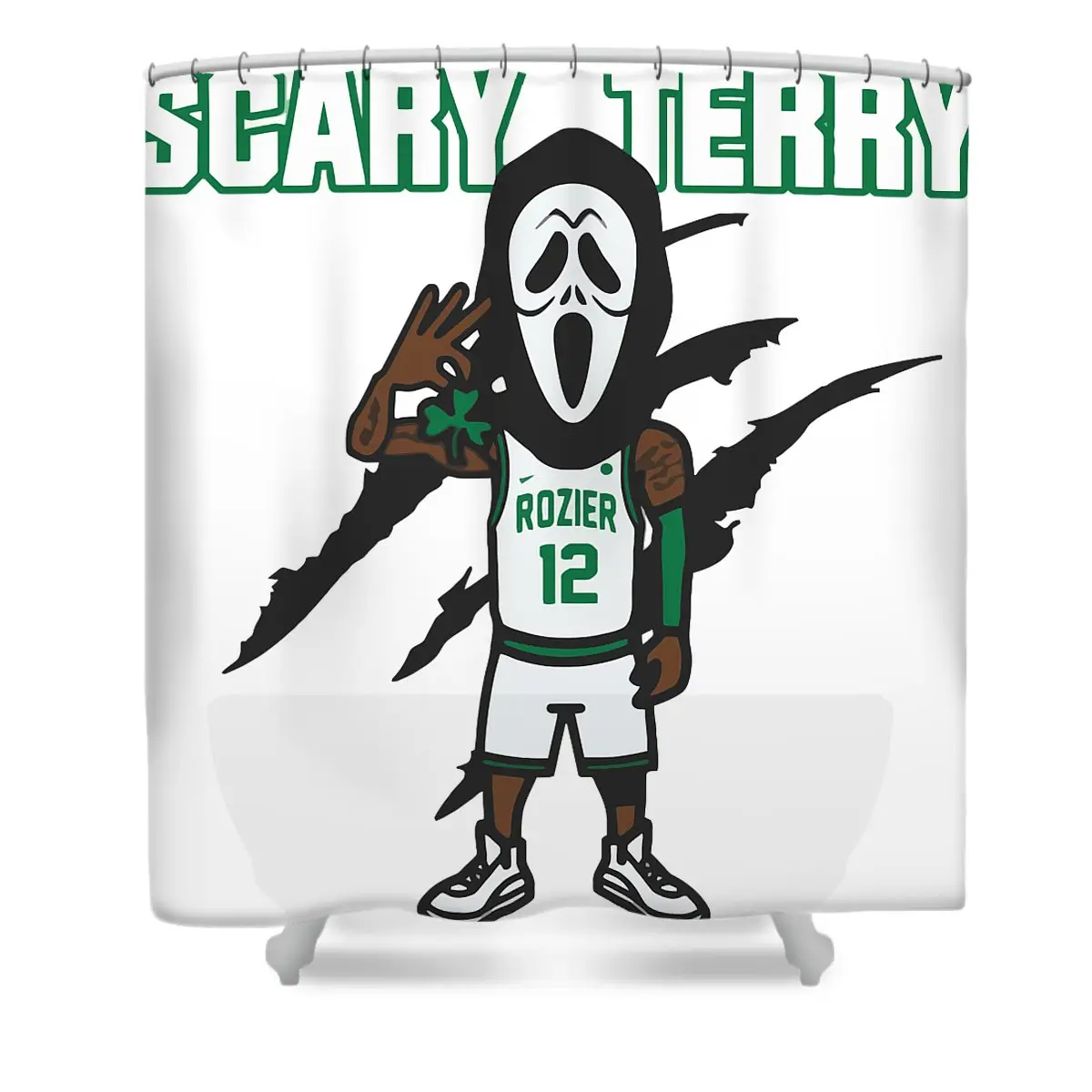 Scary Terry Shower Curtain | Anime Shower Curtains