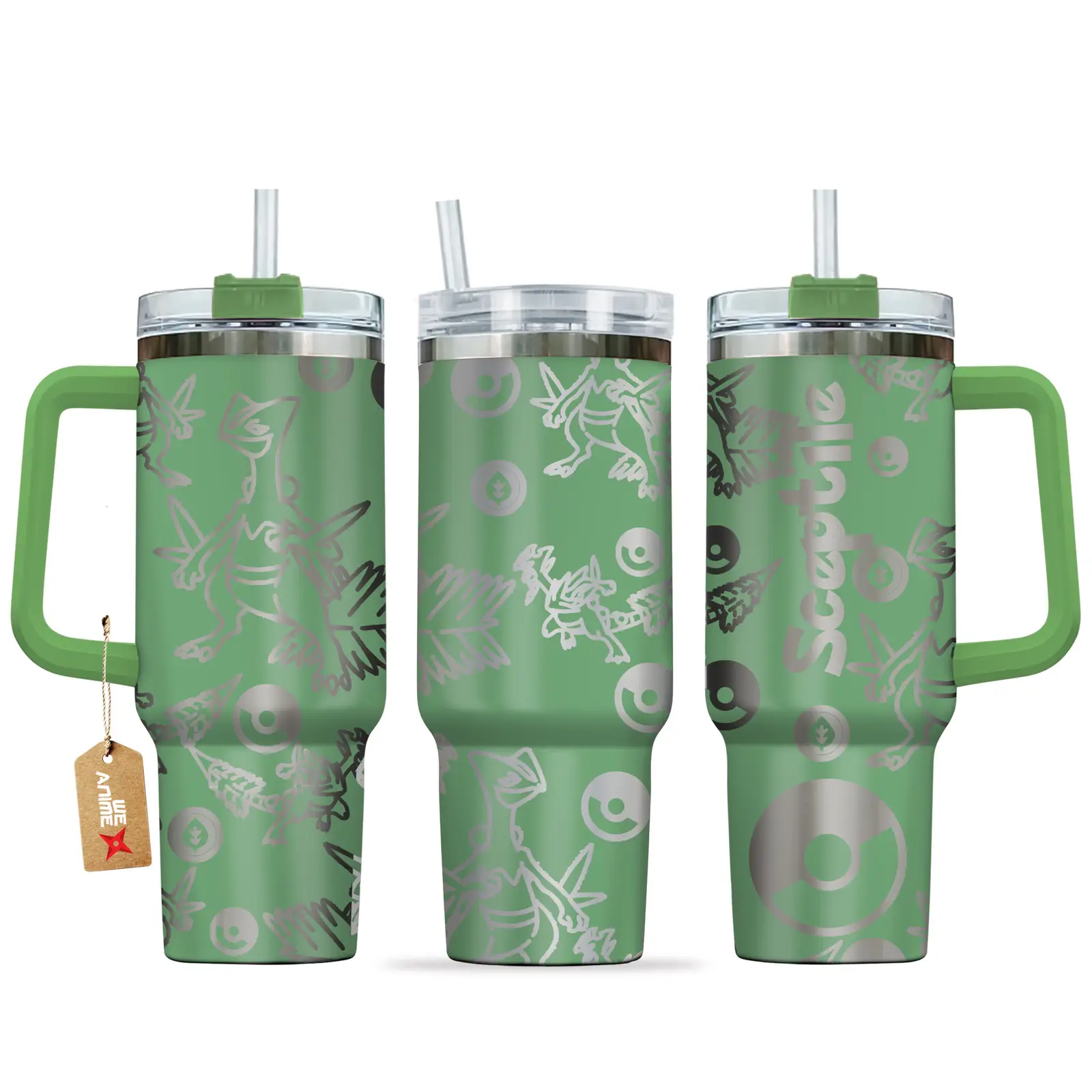 Sceptile Anime Tumbler 40oz Collection