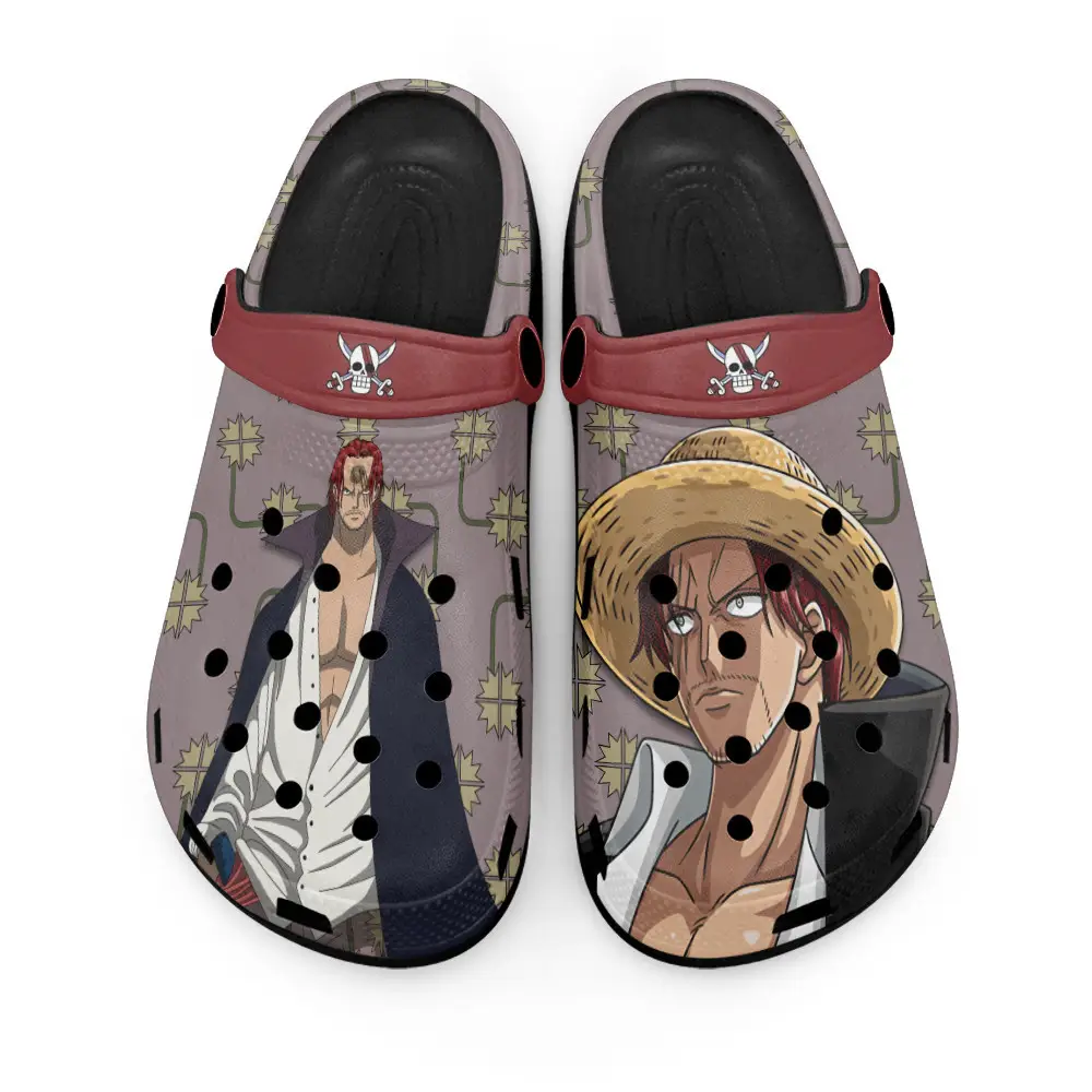 Shanks Edition Custom Anime Clogs
