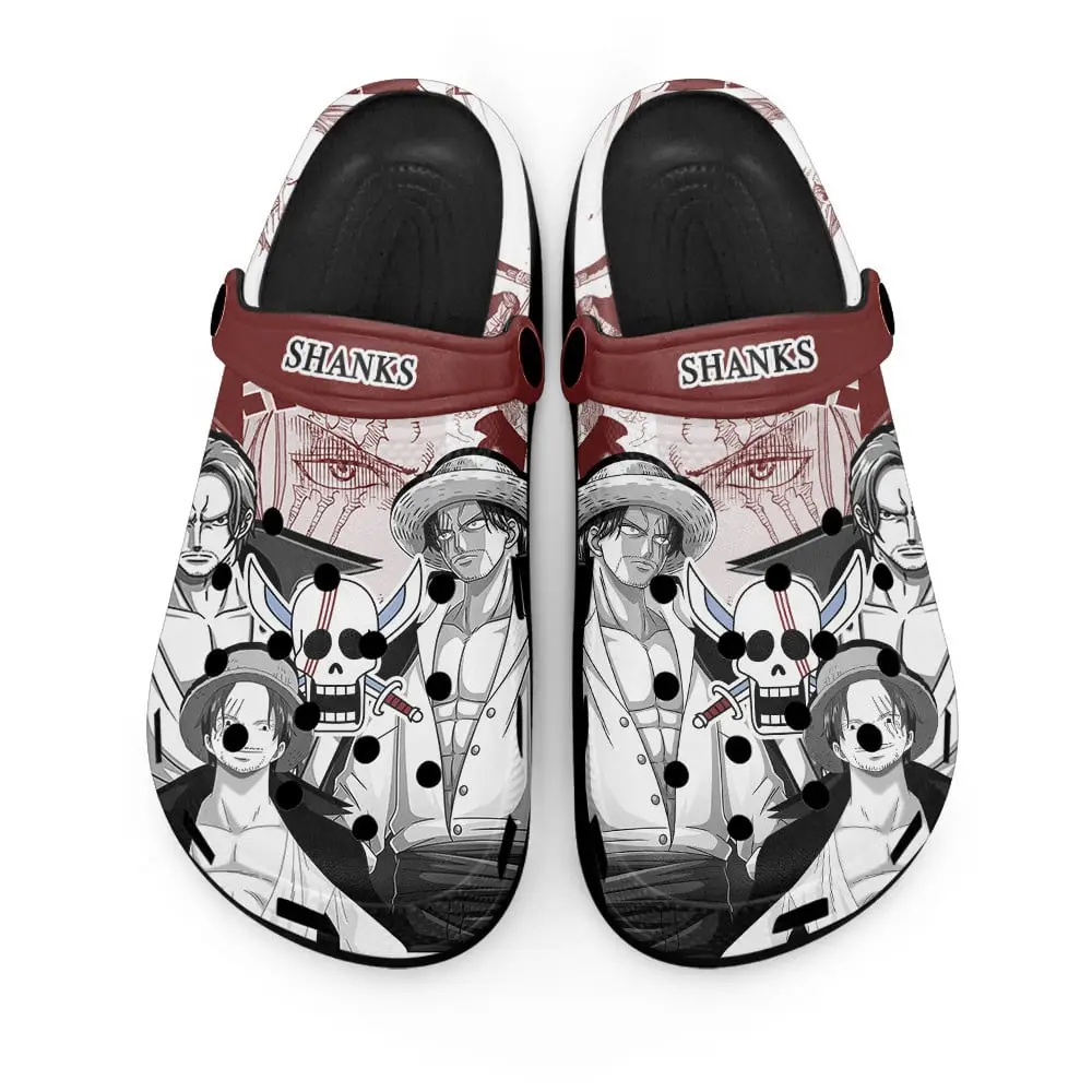 Shanks Personalized Anime Clogs