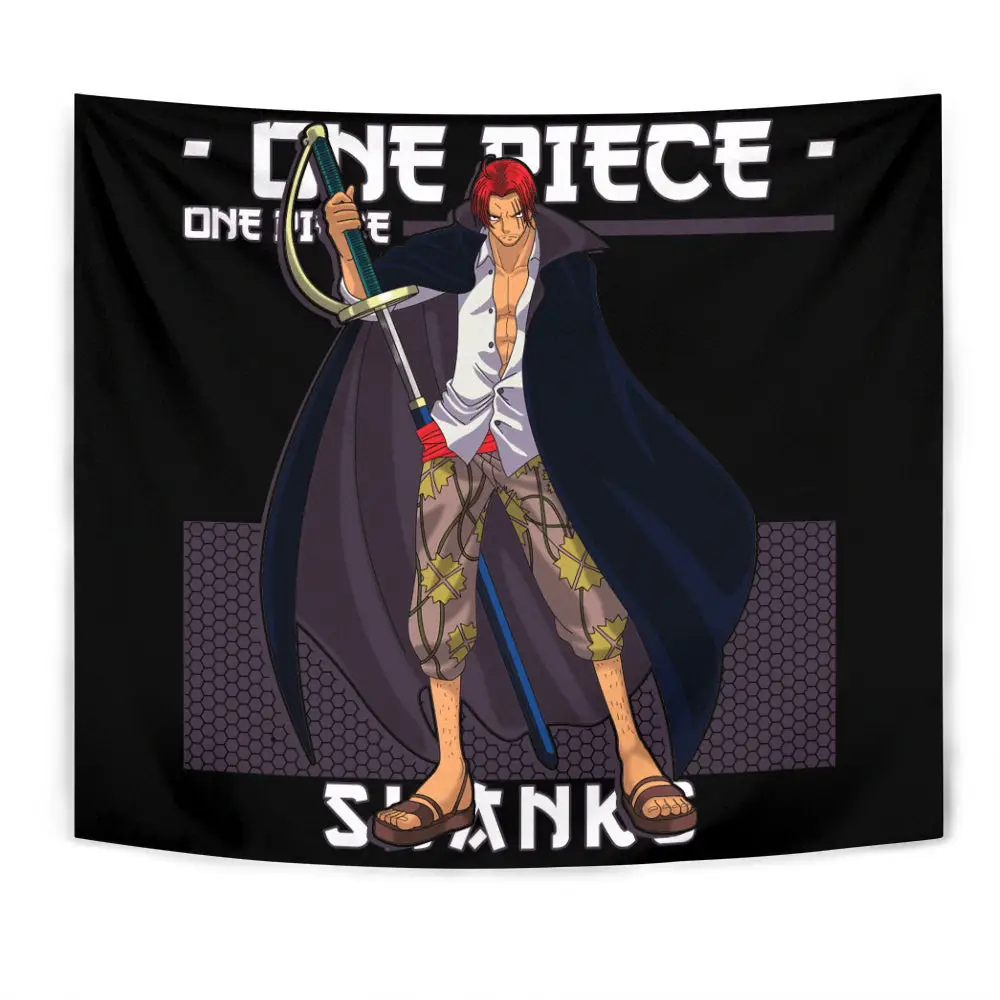 Shanks Tapestry Custom Anime Home Decor