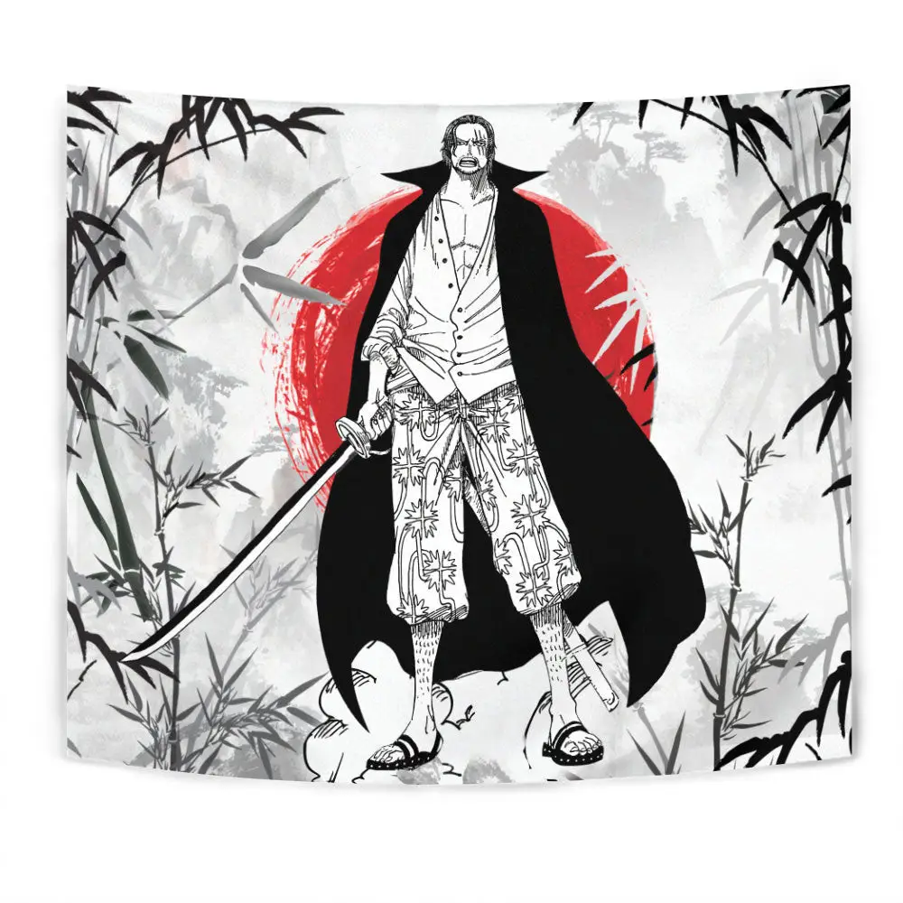 Shanks Tapestry Custom Anime Wall Decor