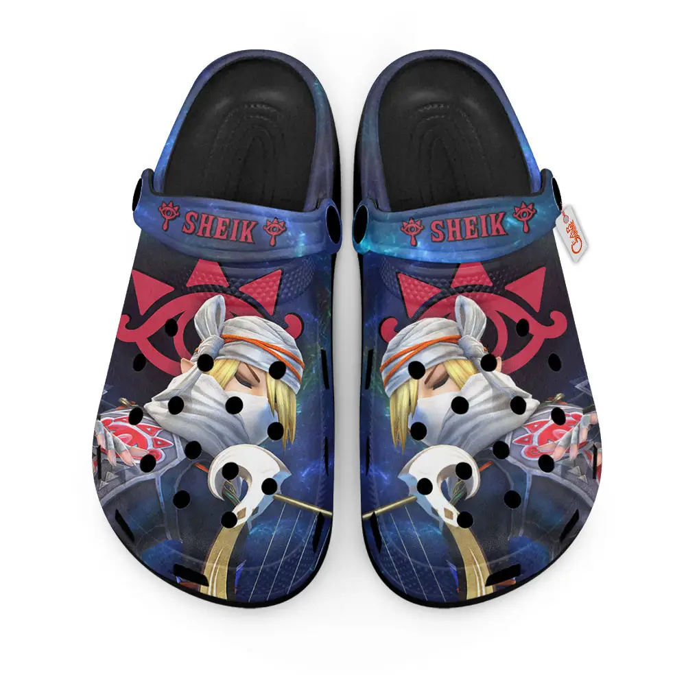 Sheik Premium Clogs Legend of Zelda Personalized