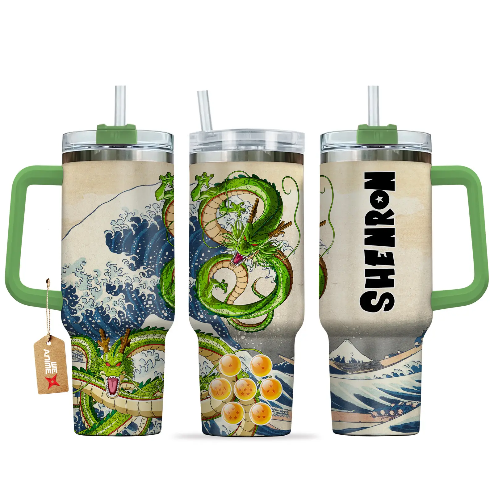 Shenron Anime Tumbler 40oz Kanagawa Collection
