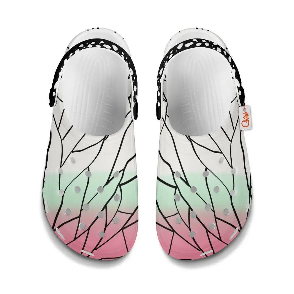 Shinobu Edition Custom Anime Clogs Cosplay Style