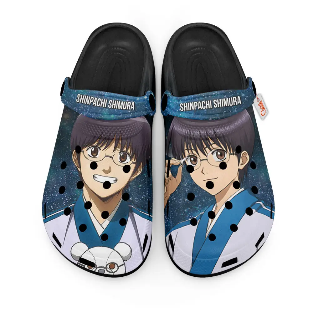 Shinpachi Shimura Personalized Anime Clogs
