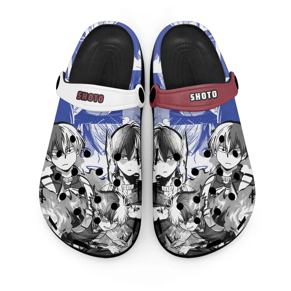 Shoto Todoroki Premium EVA Clogs Custom Name