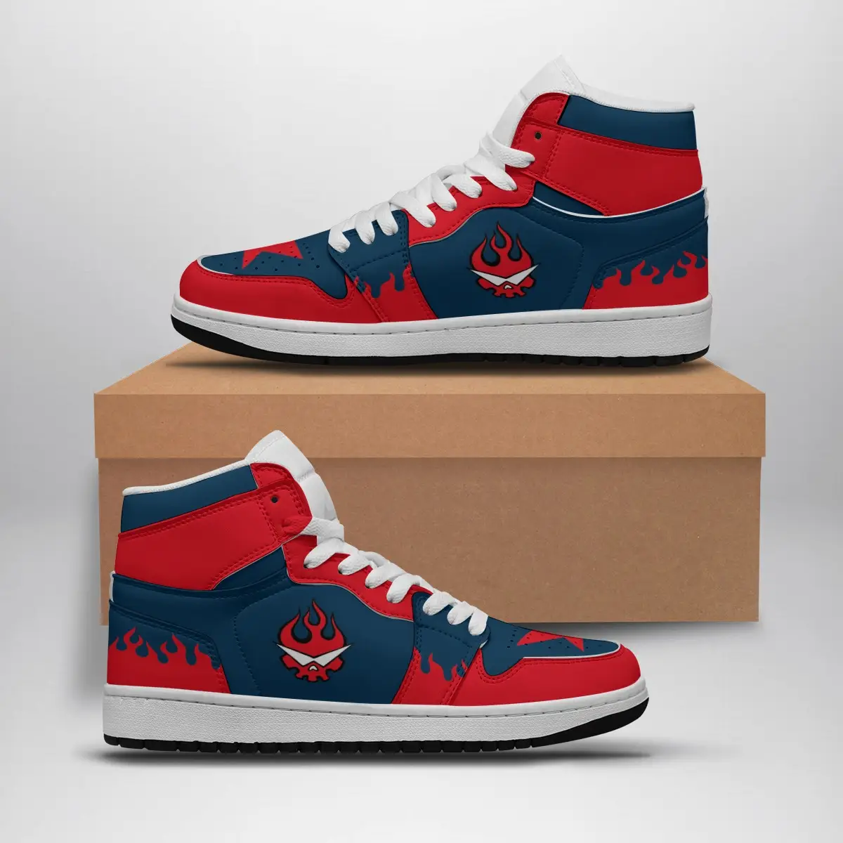 Simon Coat Gurren Lagann Air Jordan 1 Shoes