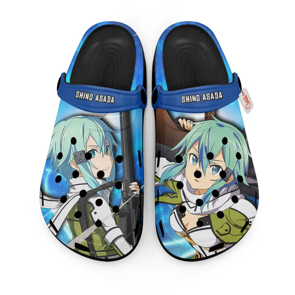 Sinon Personalized Anime Clogs