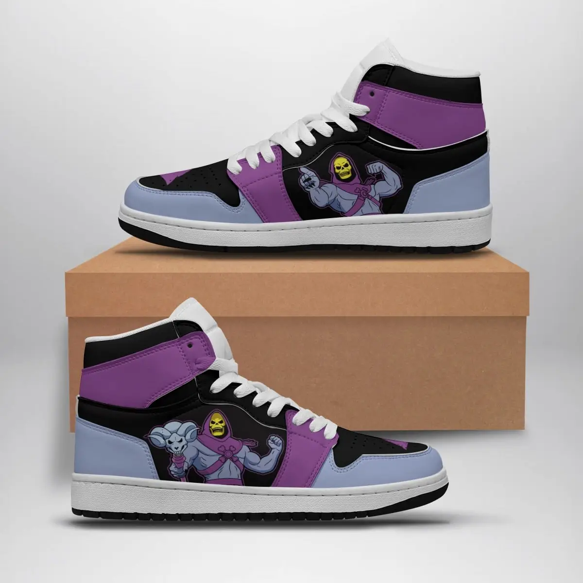 Skeletor Masters of the Universe Air Jordan 1 Shoes