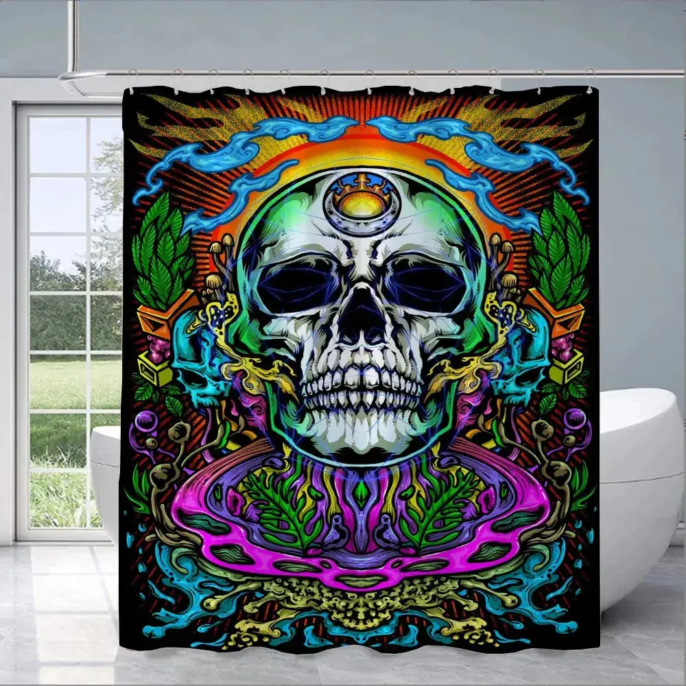 Skull Shower Curtain