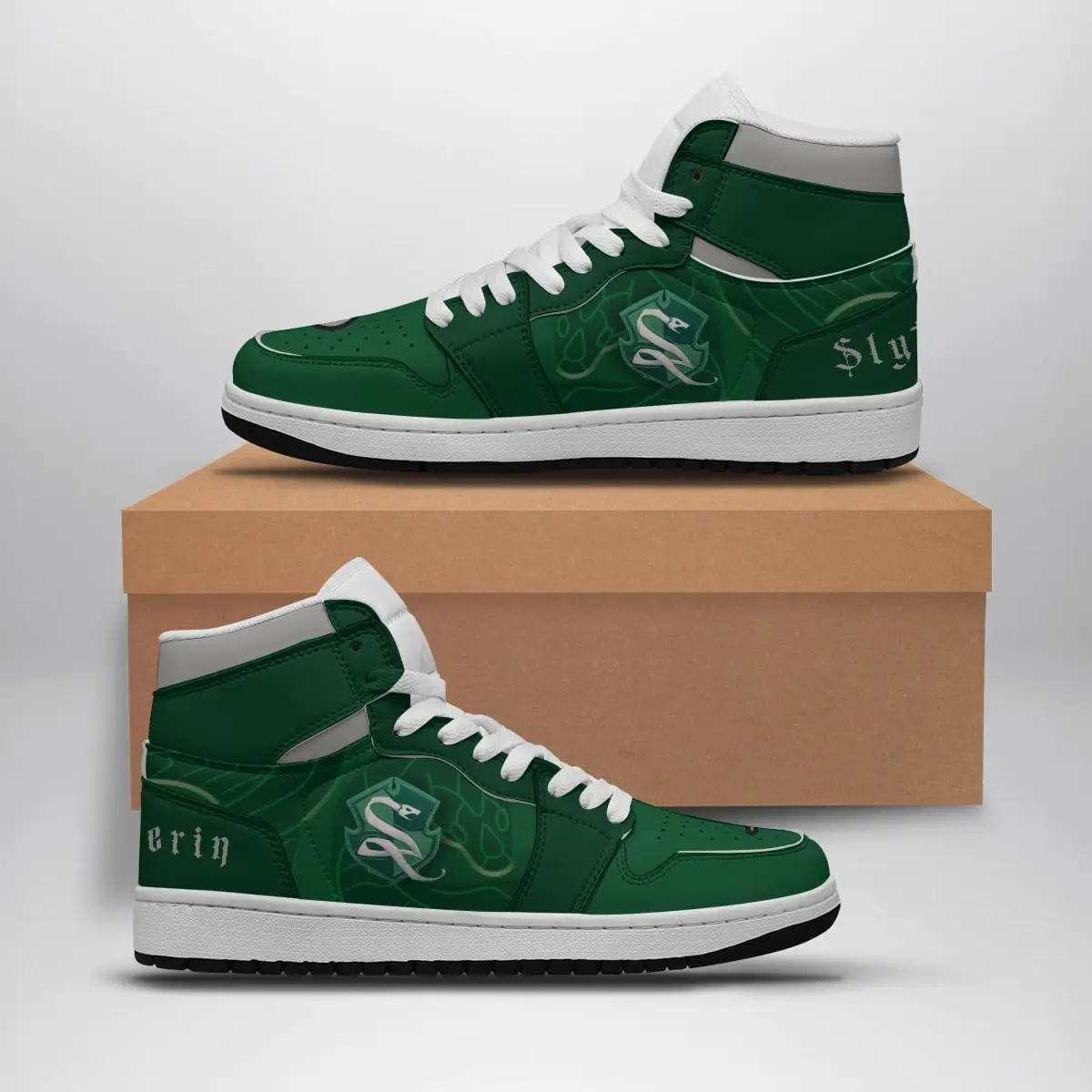 Slytherin Harry Potter Air Jordan 1 Shoes