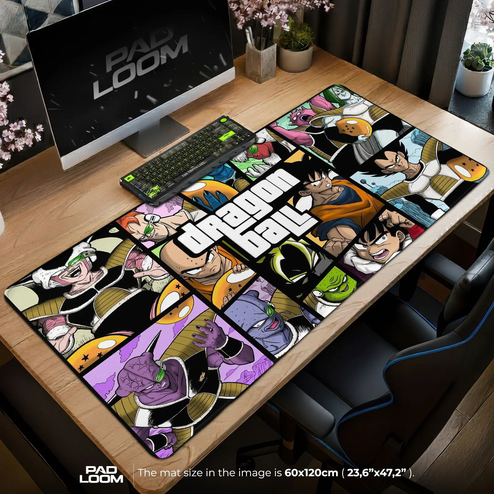 Son Goku Mouse Pad - Dragon Ball Legacy Anime Desk Mat