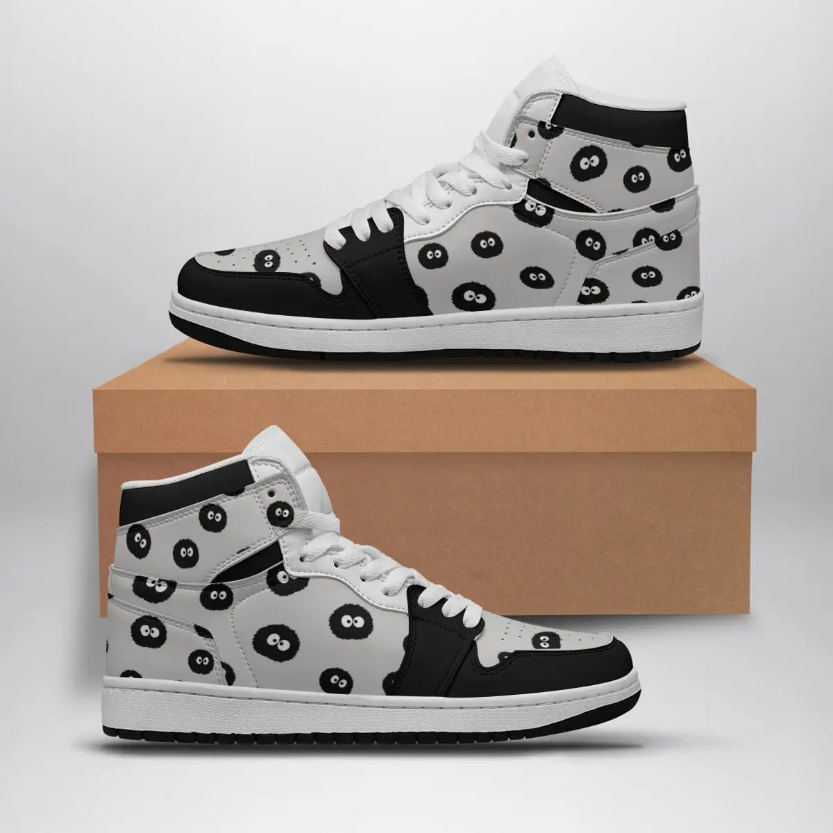 Soot Sprites My Neighbor Totoro Air Jordan 1 Shoes