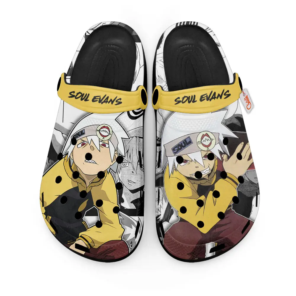 Soul Evans Personalized Anime Clogs