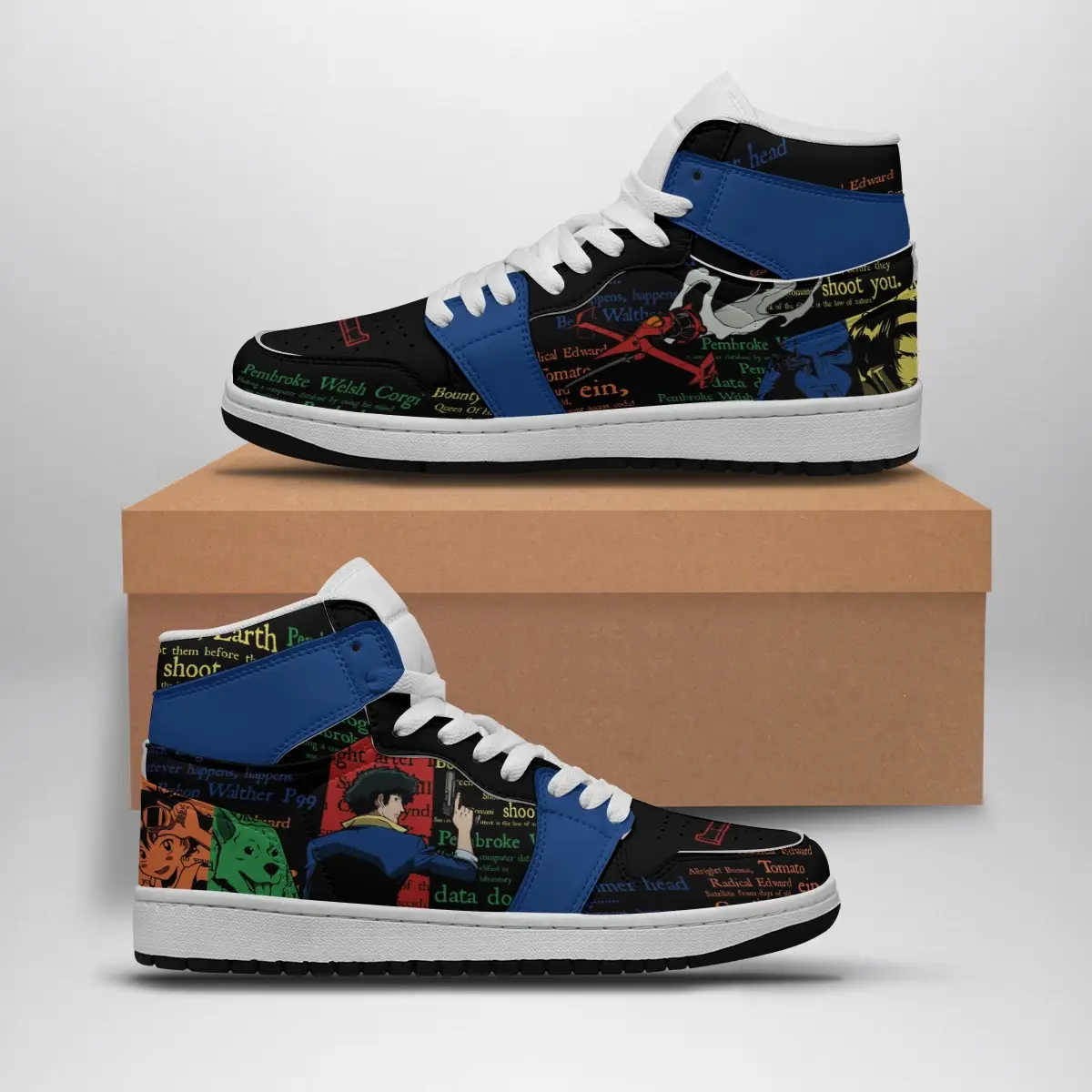 Space Cowboy Cowboy Bebop Air Jordan 1 Shoes