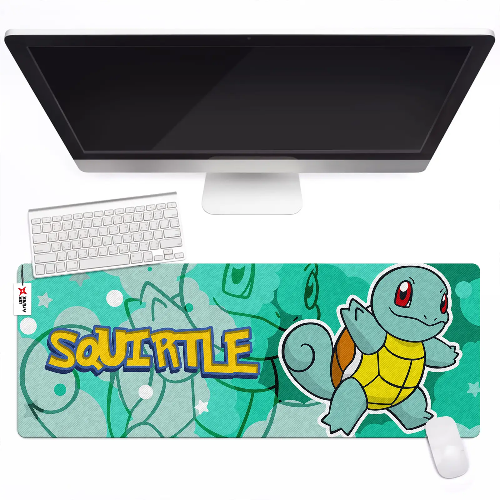 Squirtle Mouse Mat Custom Anime Personalized Mouse Pad