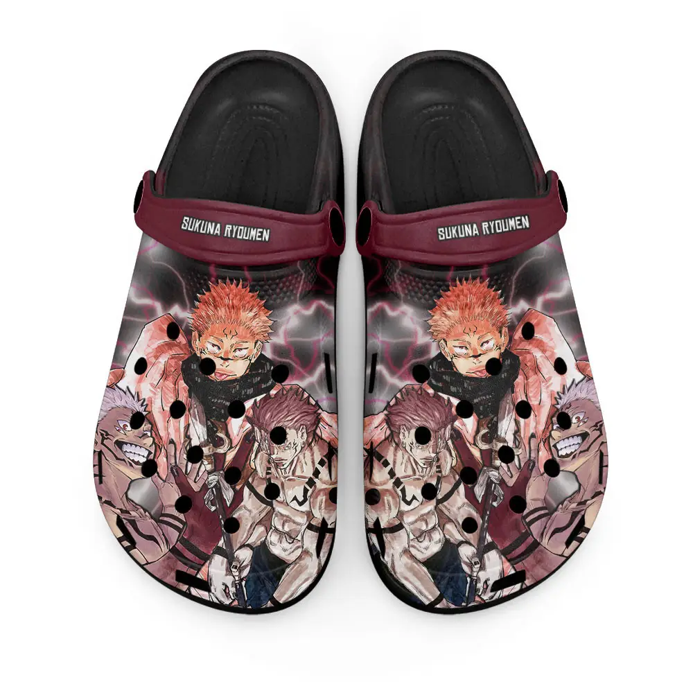 Sukuna Ryoumen Personalized Anime Clogs  Name