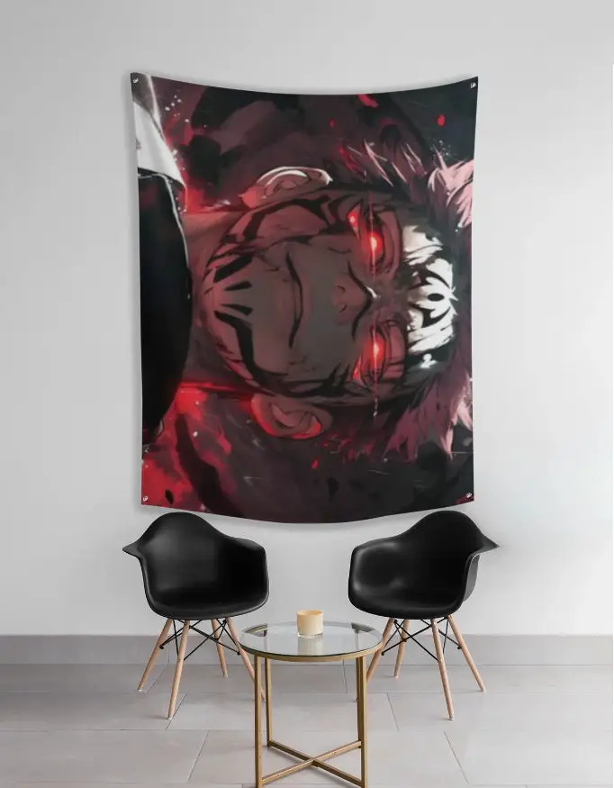 Sukuna tapestry wall hanging - Limited JJK