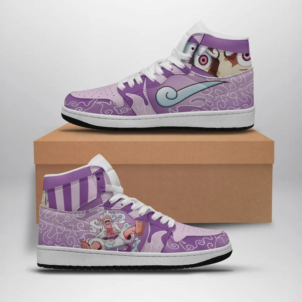 Sun God Luffy V2 Air Jordan 1 Shoes