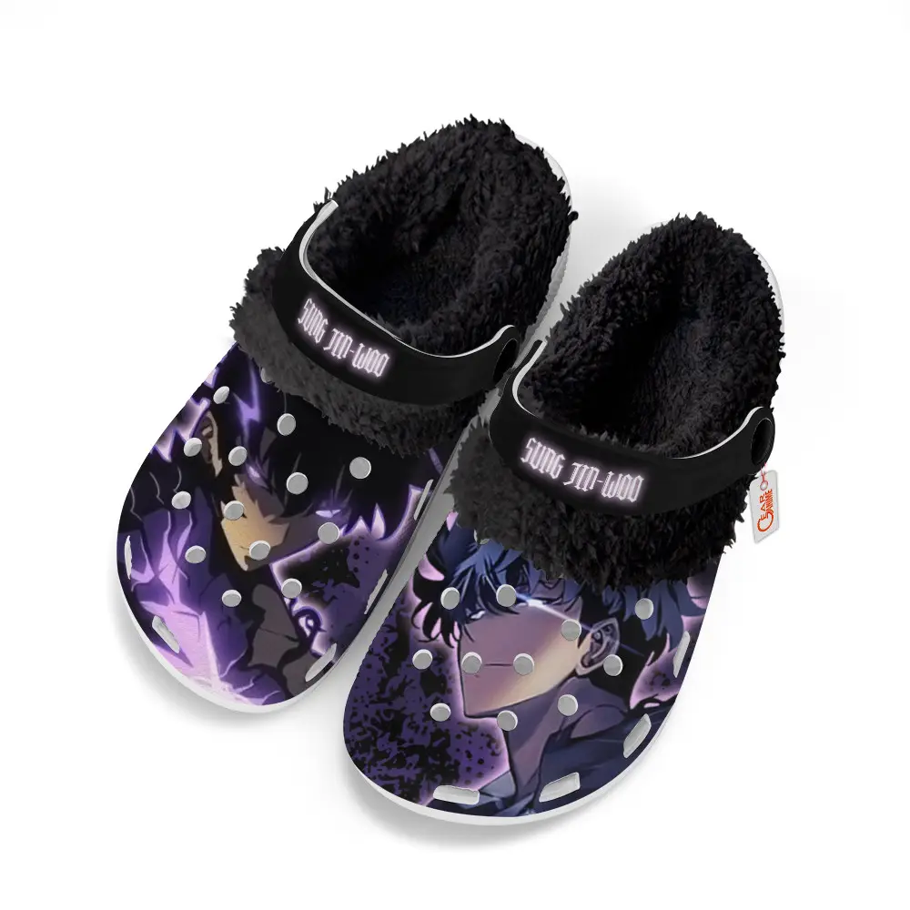 Sung Jin-Woo Edition Fleece-Lined Clogs Personalized Name