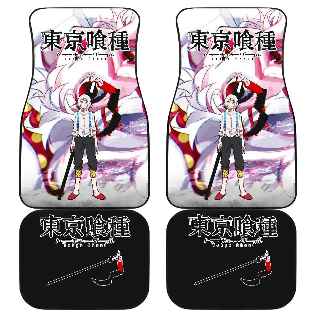 Suzuya Juuzou Tokyo Ghoul Car Floor Mats Manga Mixed Anime