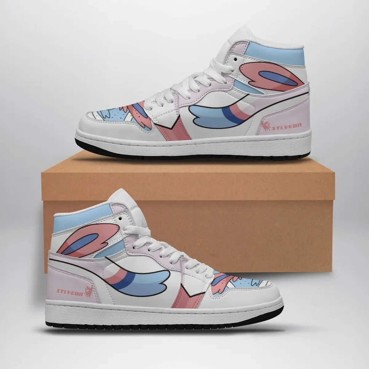 Sylveon Pokemon Air Jordan 1 Shoes