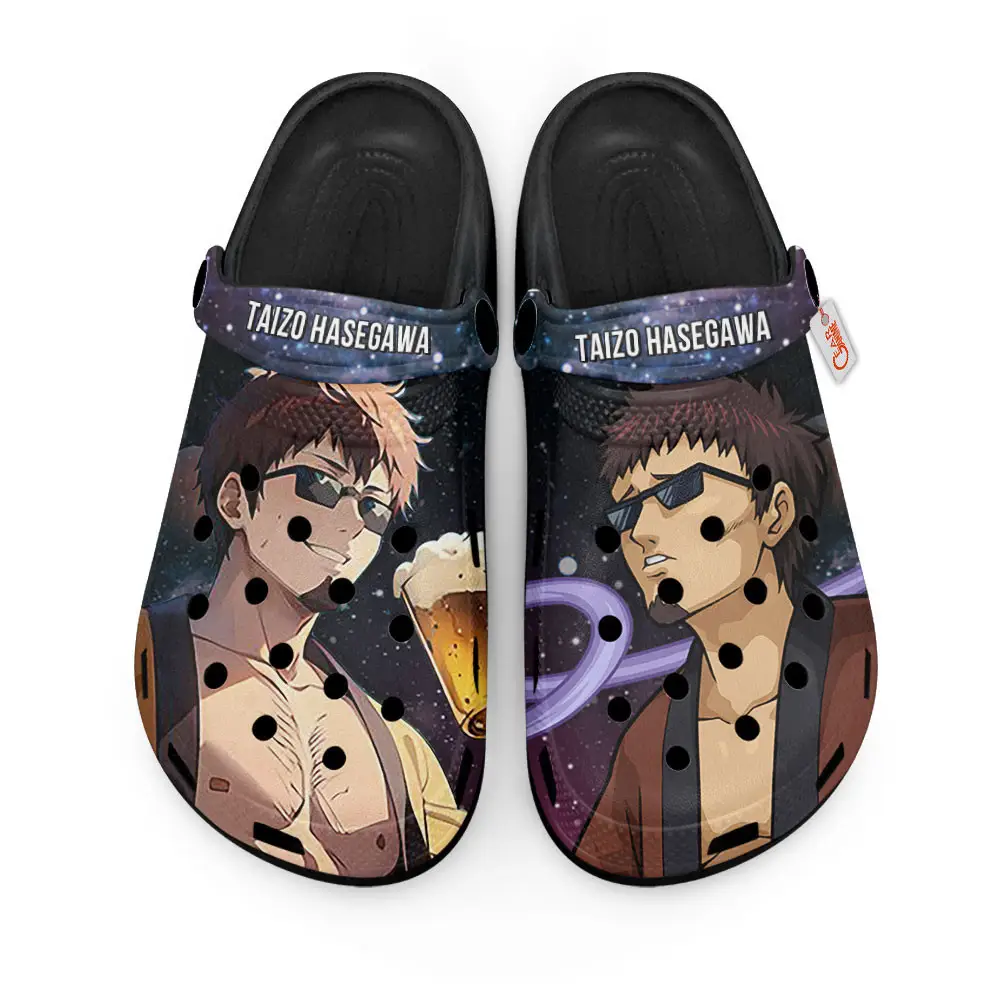 Taizo Hasegawa Personalized Anime Clogs