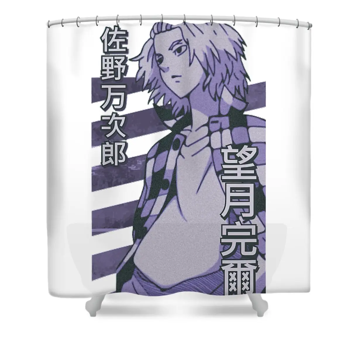 Takemichi Movies Hanagaki Cool Graphic Gifts Shower Curtain | Anime Shower Curtains