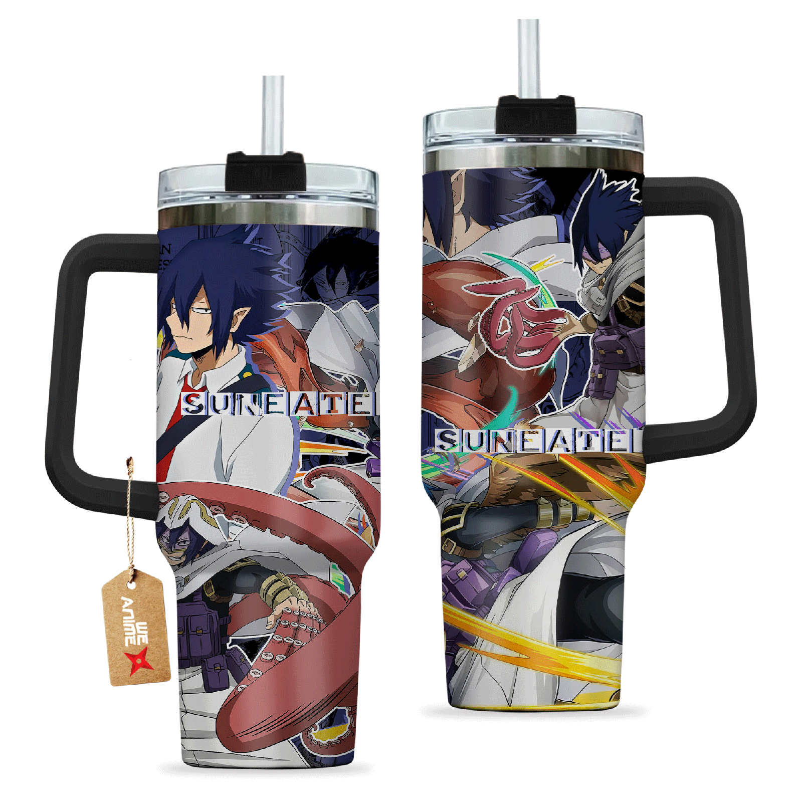 Tamaki Amajiki Suneater Boku no H3ro Acad3mia Anime Custom  Quencher   40oz Stainless Steel Tumbler With Handle HG