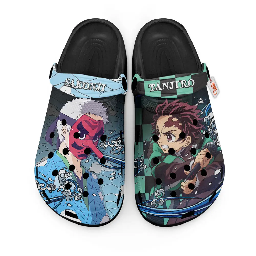 Tanjiro and Sakonji Edition Custom Anime Clogs