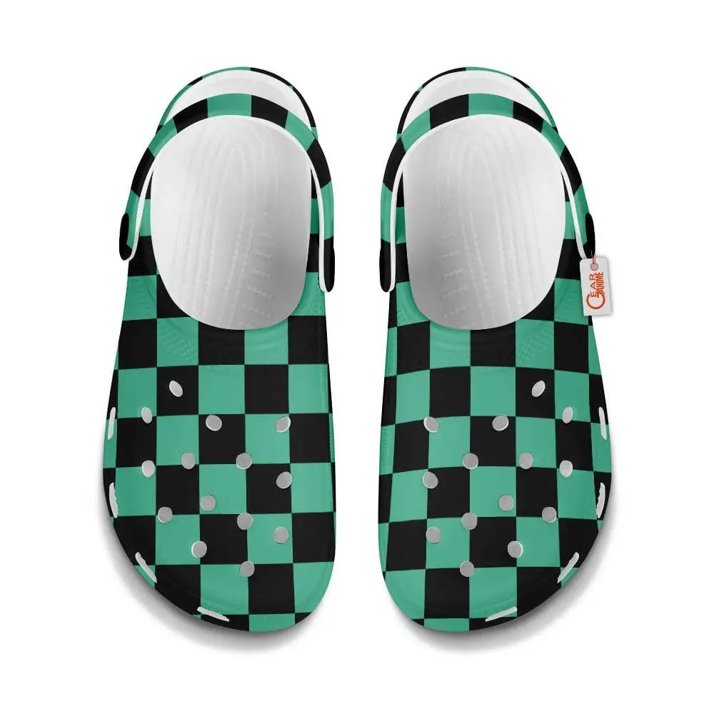 Tanjiro Edition Custom Anime Clogs Cosplay Style