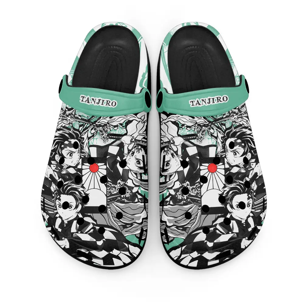 Tanjiro Personalized Anime Clogs  Manga Style