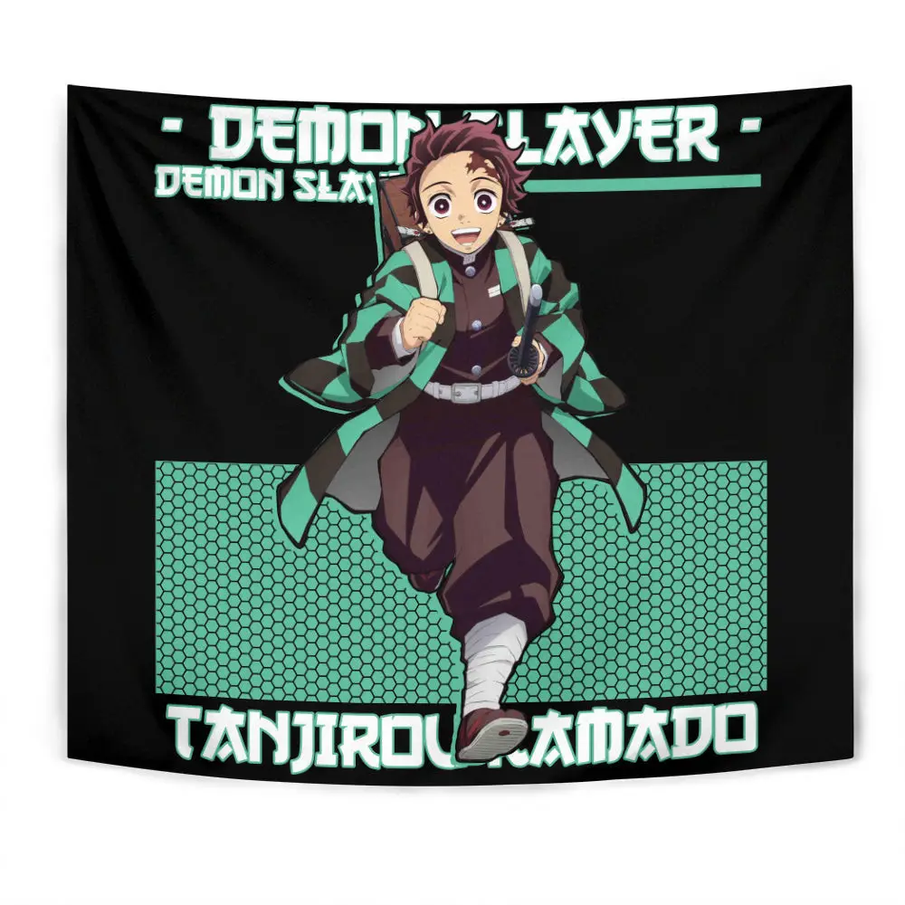 Tanjirou Kamado Tapestry Custom Anime Wall Decor